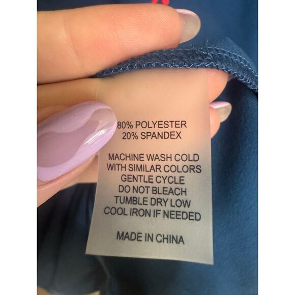 Redvanly Hubbard Quarter Zip Pullover Tuxedo Stripe Blue Red White Size Small - Picture 13 of 15